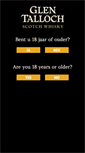 Mobile Screenshot of glentalloch.com